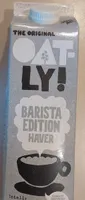 Oatly Barista editing haver