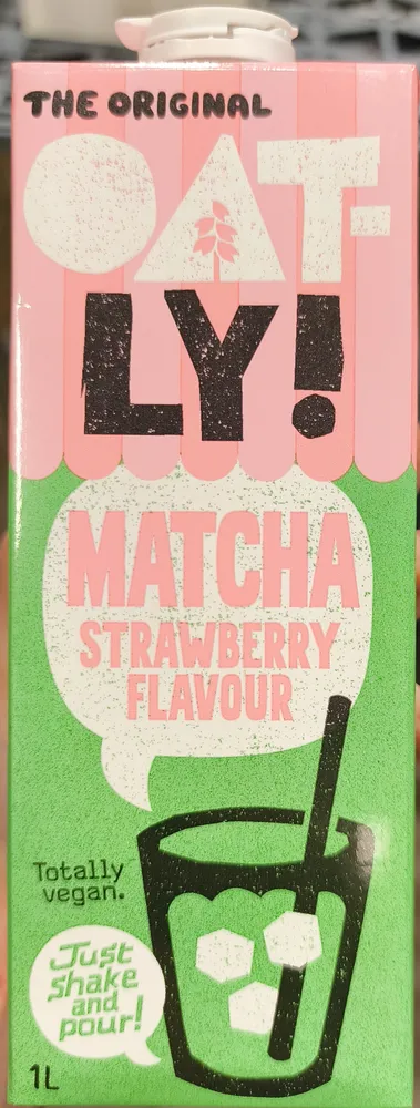 Matcha strawberry flavour