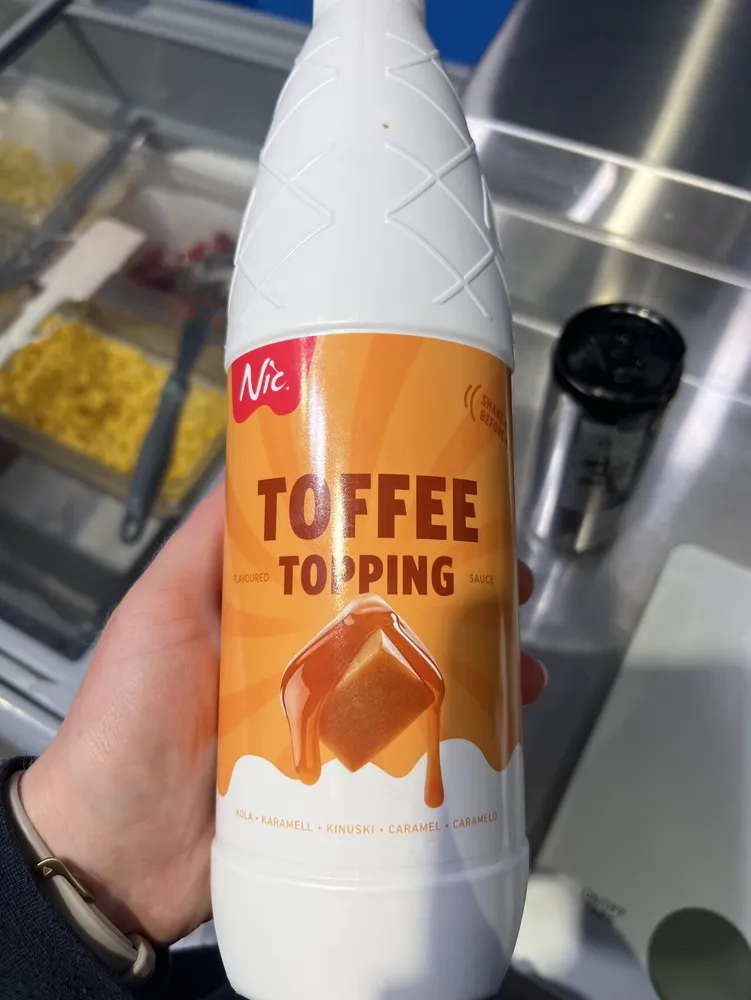 Nic Toffee Topping
