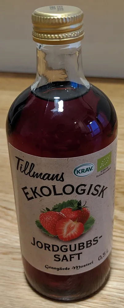 Tillmans Ekologisk Jordgubbs-saft