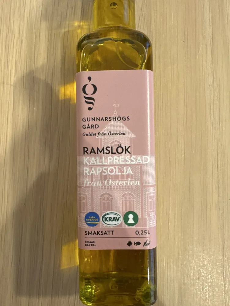 Rapsolja Ramslök