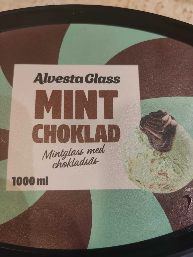 Alvesta Glass Mint Choklad