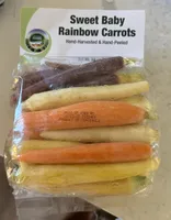 Sweet Baby Rainbow Carrots