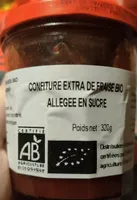 Confiture extra de fraise bio
