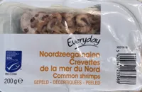 Crevettes de la mer du Nord