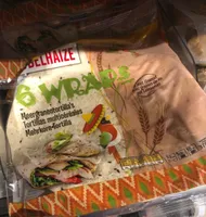 6 Wraps - Tortillas multicéréales