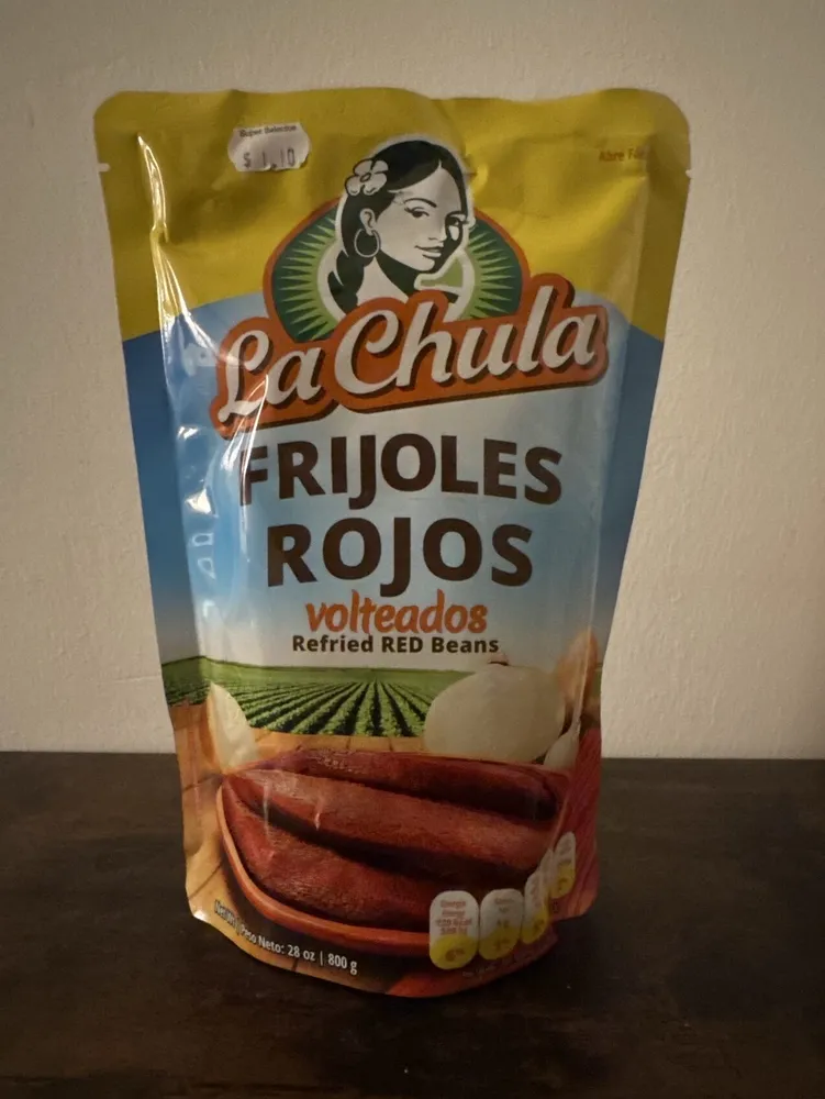 Frijoles Rojos Volteados
