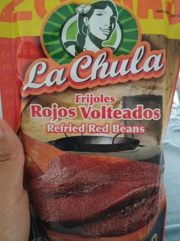 Frijoles volteados