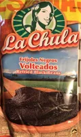 Frijoles negros volteados