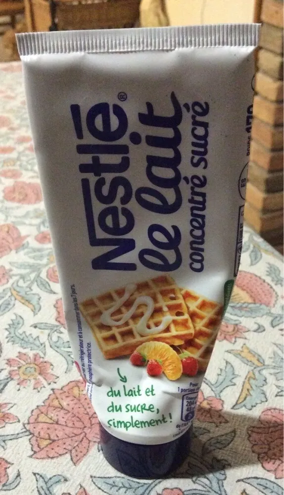Nestle le lait concentré sucré