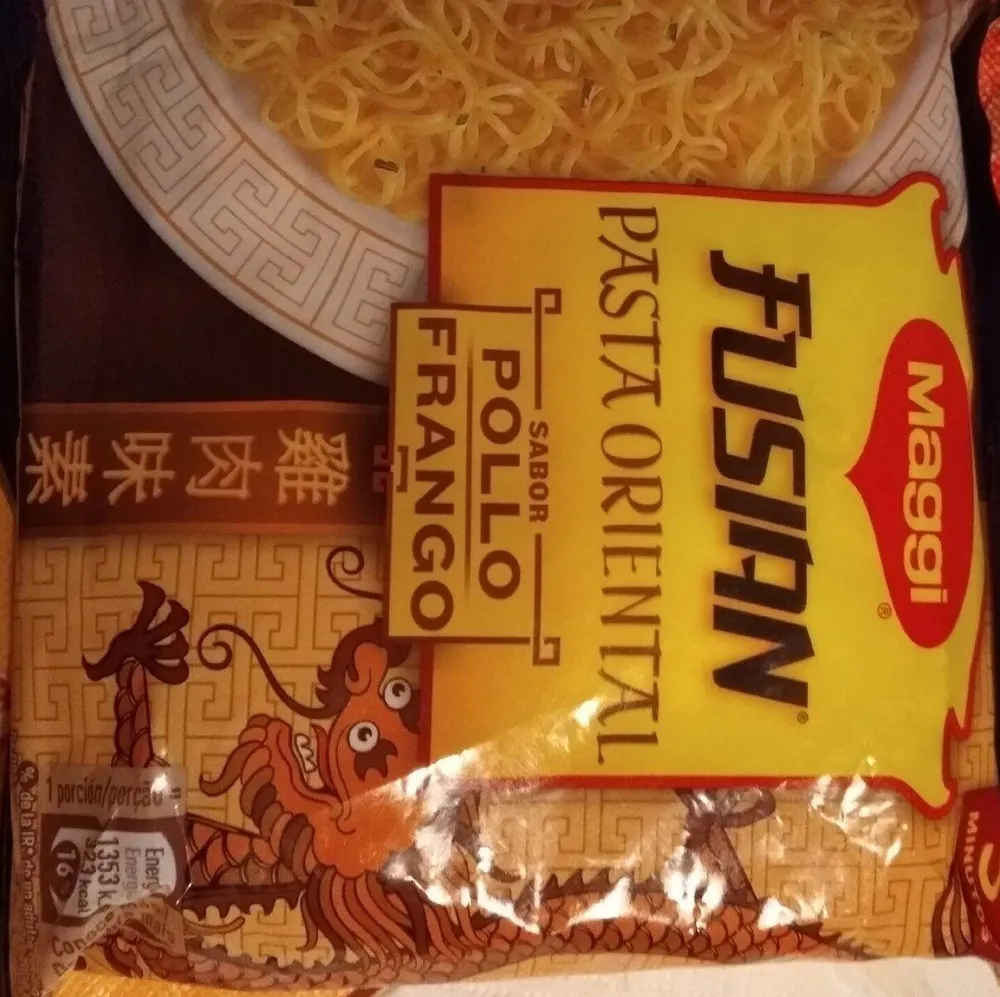 Fusion pasta oriental