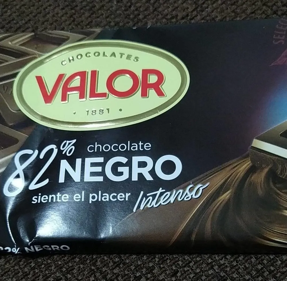 Chocolate negro 82% cacao