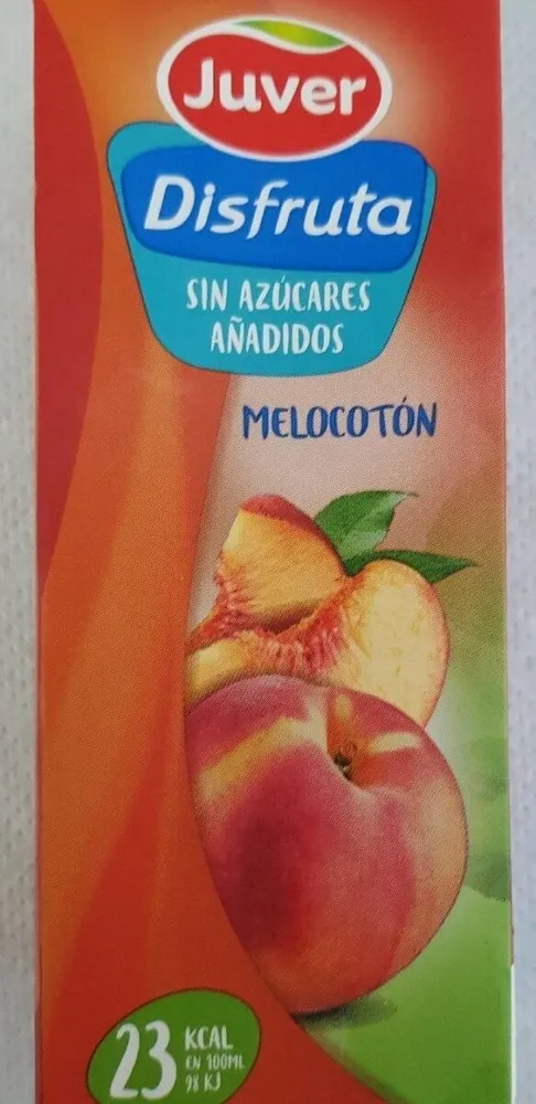Zumo de melocotón