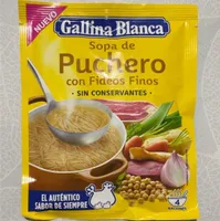 Sopa de pucheros finos