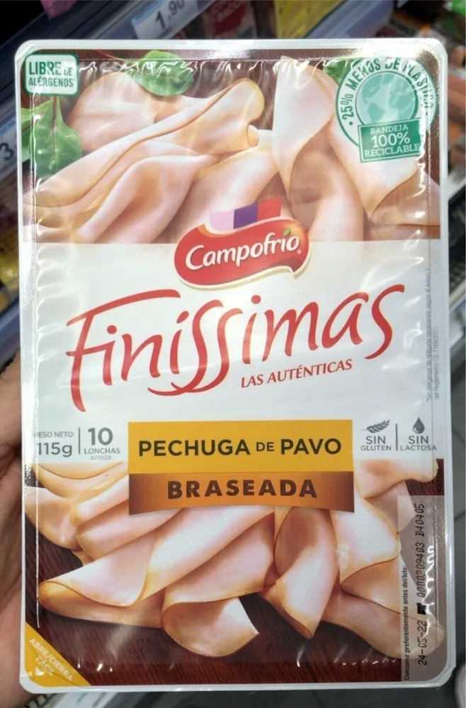 Pechuga de pavo braseada