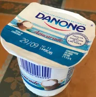 Yogur blanco azucarado