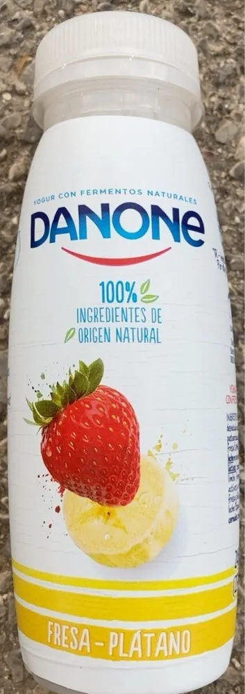 Yogur para Beber Fresa y Platano