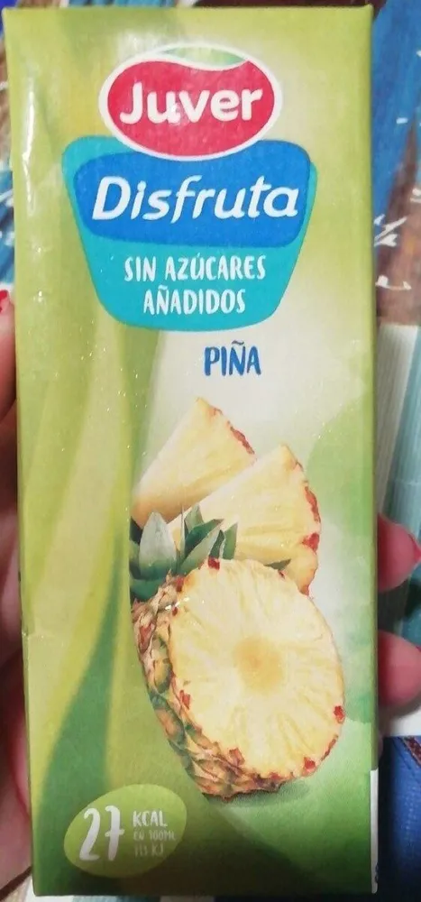 Zumo de piña