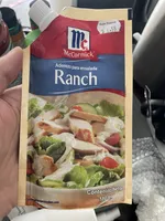 Aderezo para ensalada Ranch