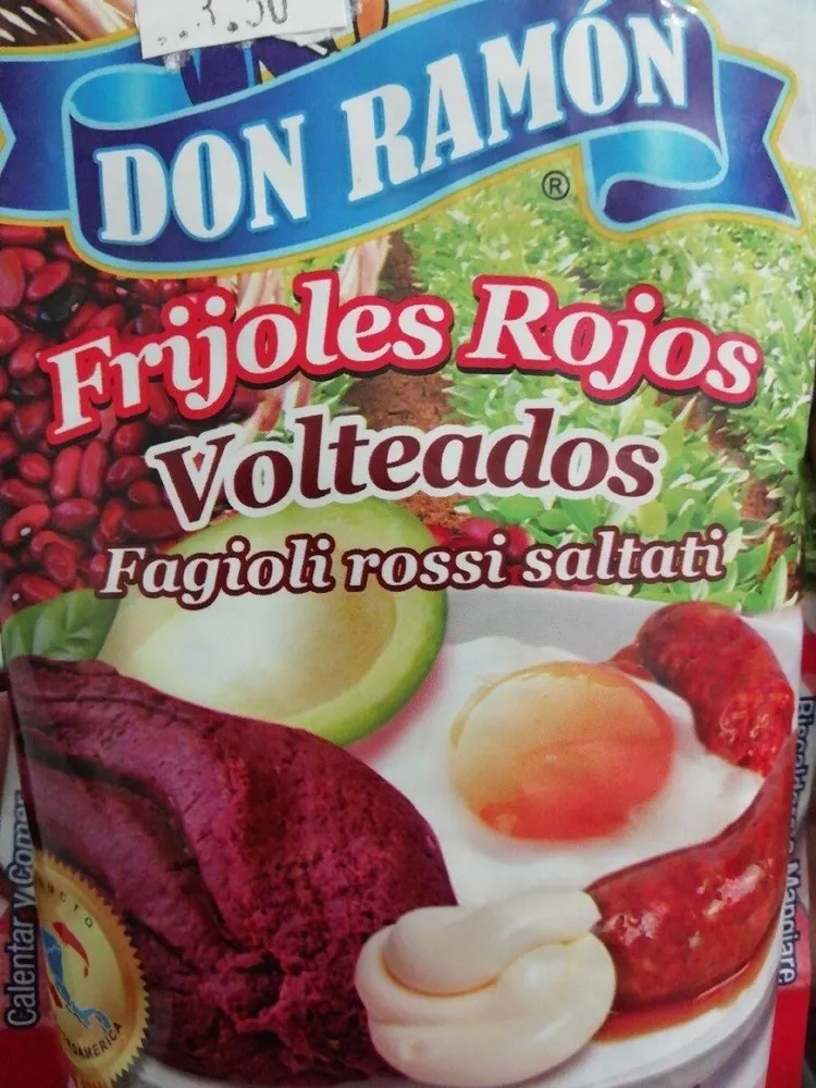 Frijoles en pasta
