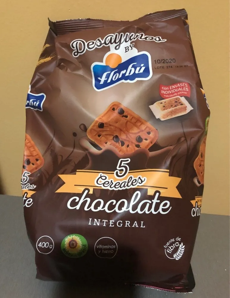 5 cereales chocolate integral