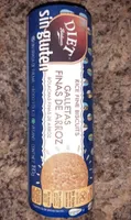Galletas finas de arroz Sin gluten