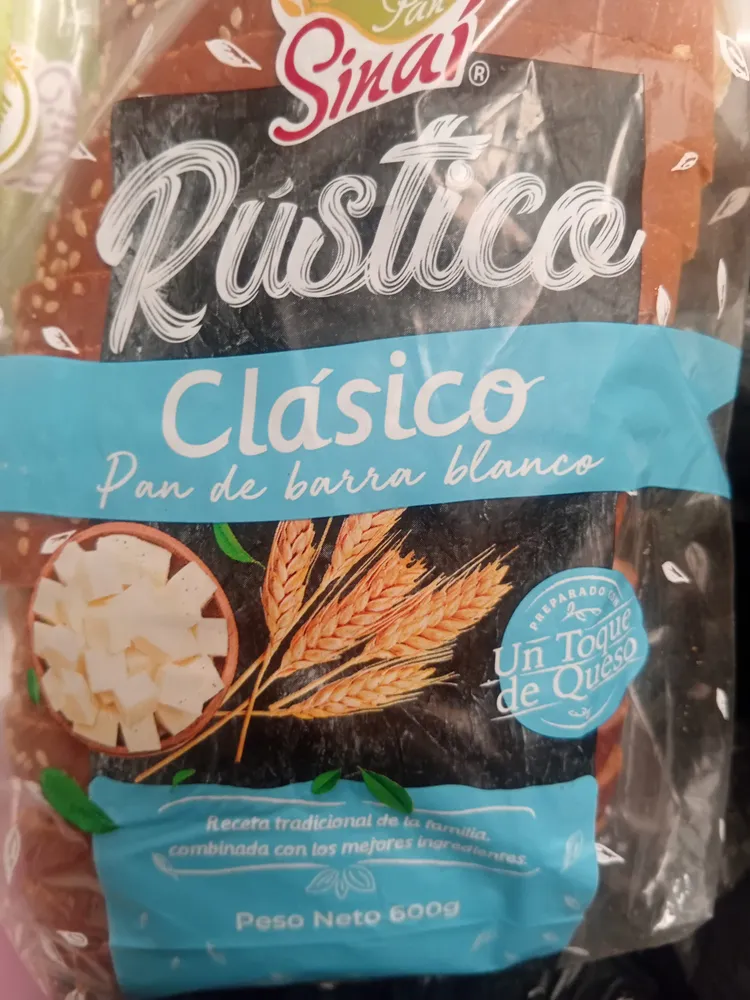 Rústico Clásico Pan de barra blanca