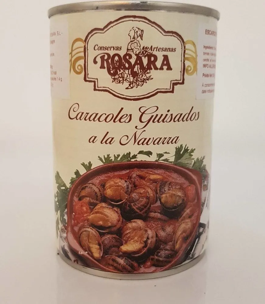Caracoles guisados a la Navarra