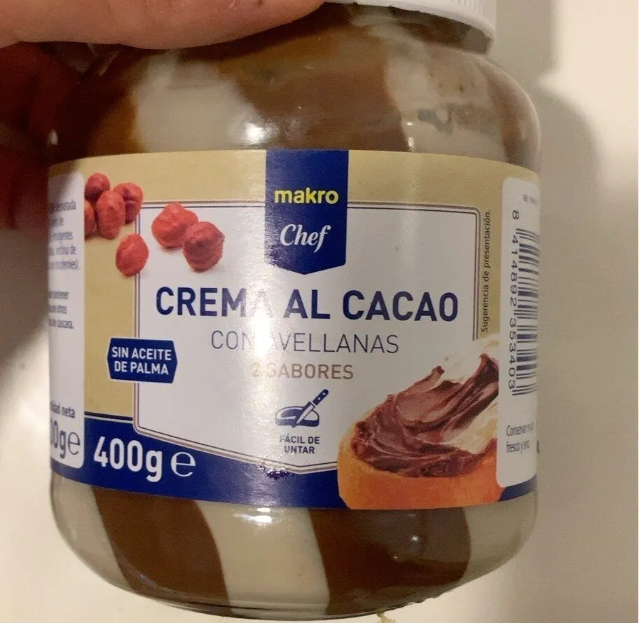 Crema al cacao con avellanas