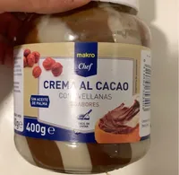 Crema al cacao con avellanas