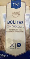 Bolitas con chocolate