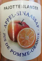 Jus de pomme orange
