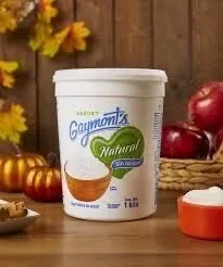 Yogurt natural sin azúcar