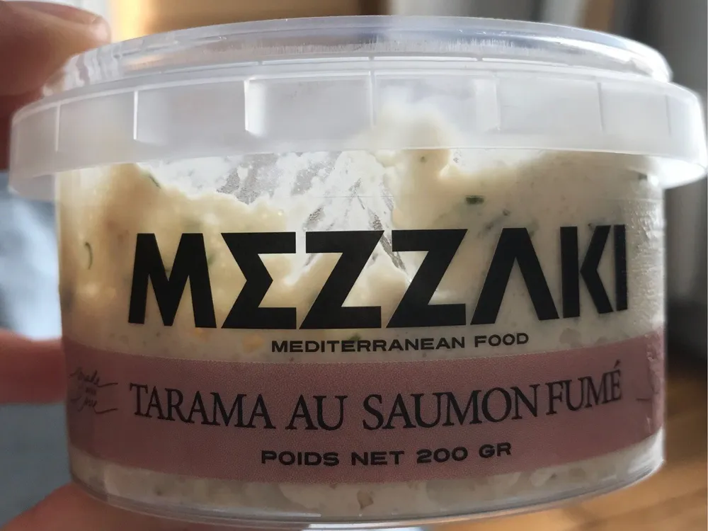 Tarama au saumon fumé