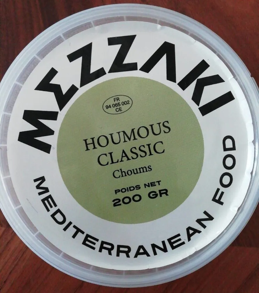 Mezzaki houmous classic