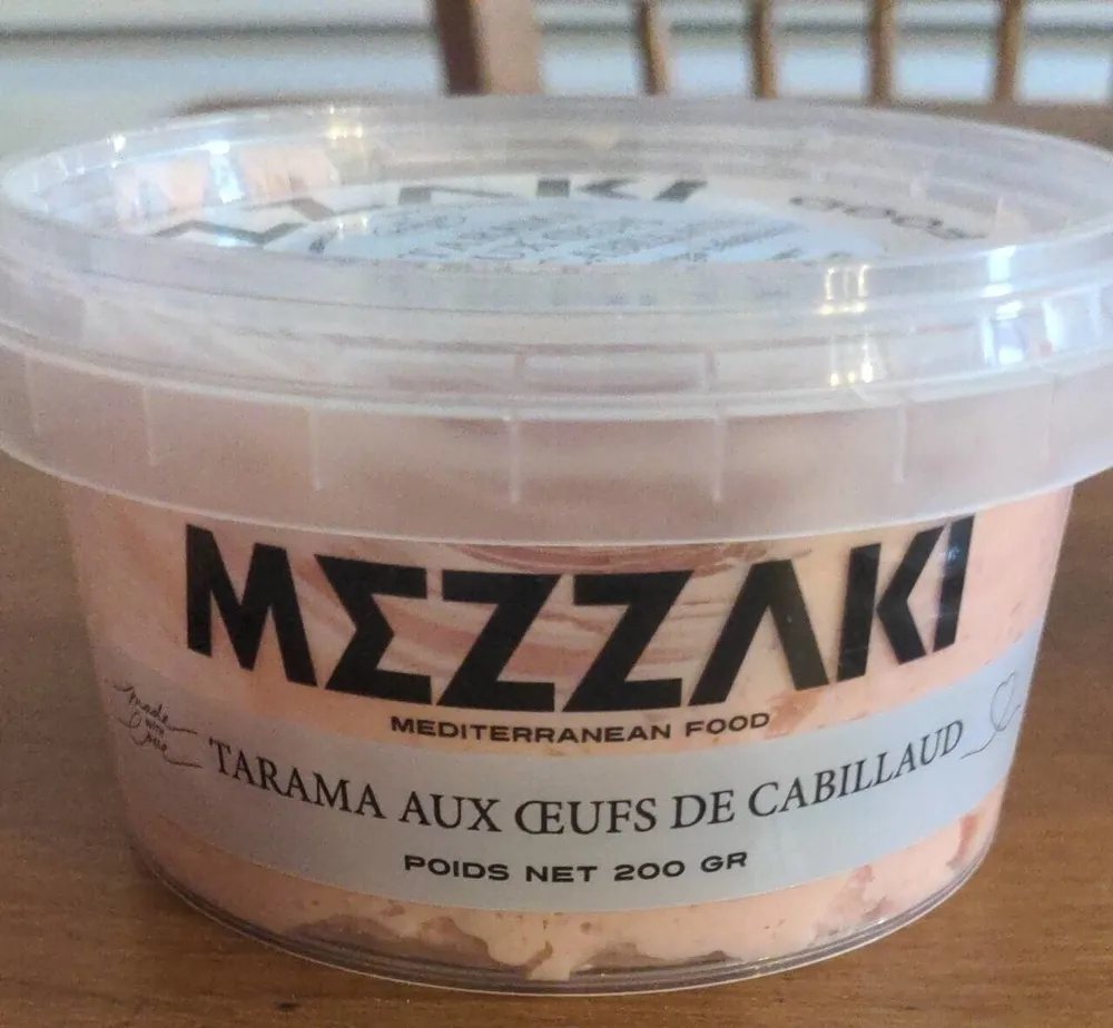 Tarama aux oeufs de cabillaud