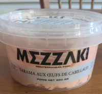 Tarama aux oeufs de cabillaud