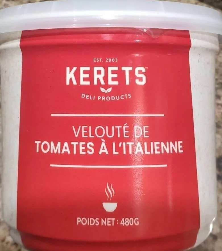 Velouté de tomates à l'italienne