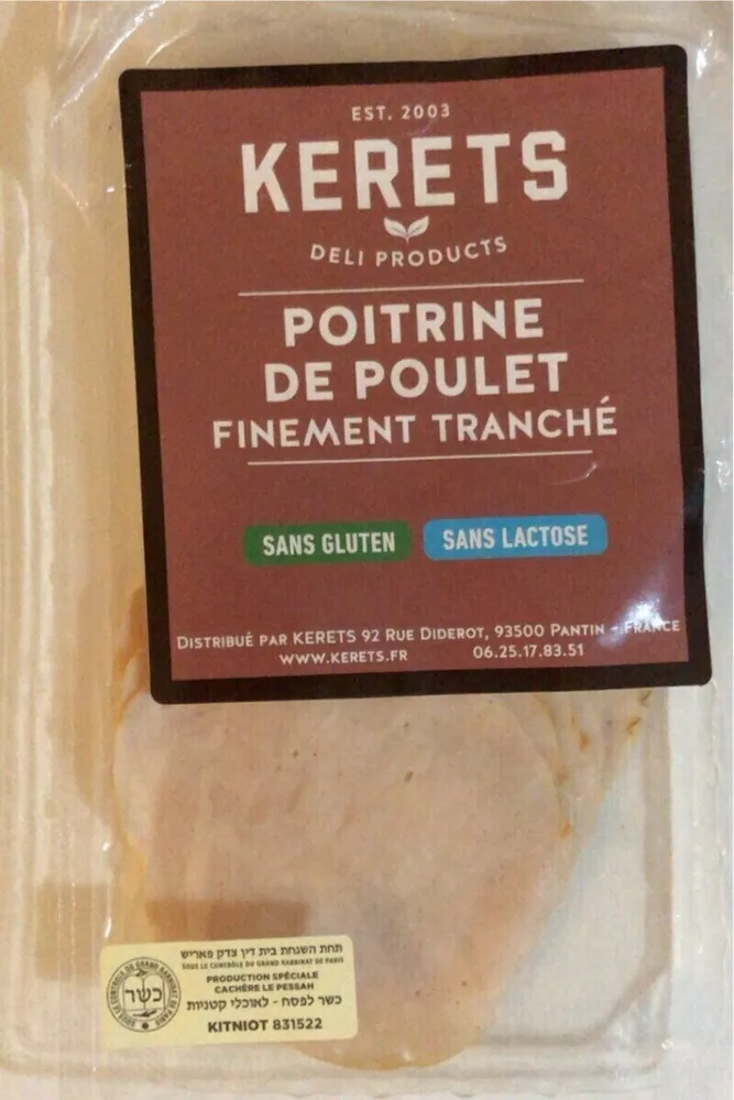 Chiffonnade Poitrine de poulet fumée