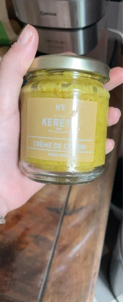 Crème de citron