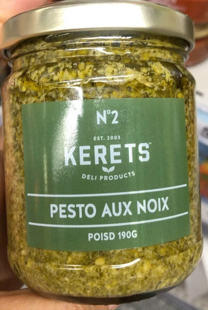 Pesto aux noix