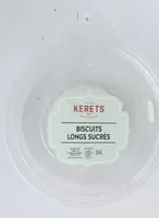 Biscuits longs sucrés