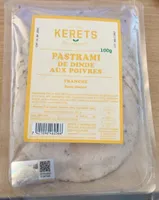 Pastrami de dinde aux poivres