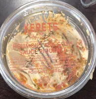 Houmous abu-gosh sauce piquante