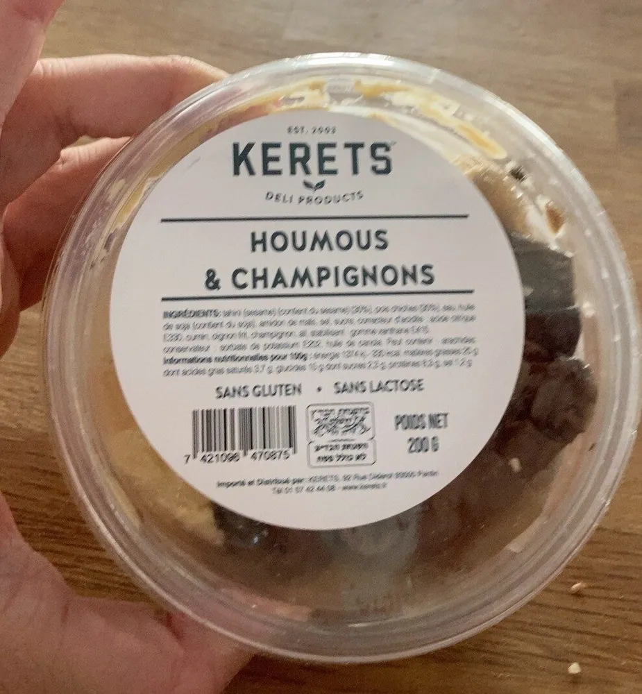 Houmous & Champignon