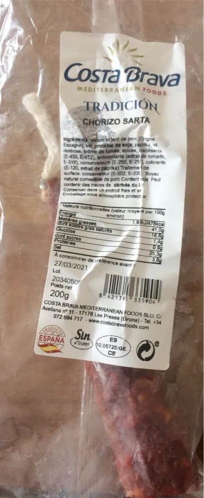 Chorizo sarta