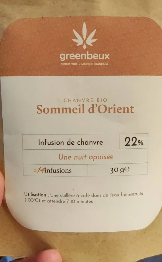 Infusion nuit apaisé