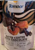 Dates coated with chocolate
