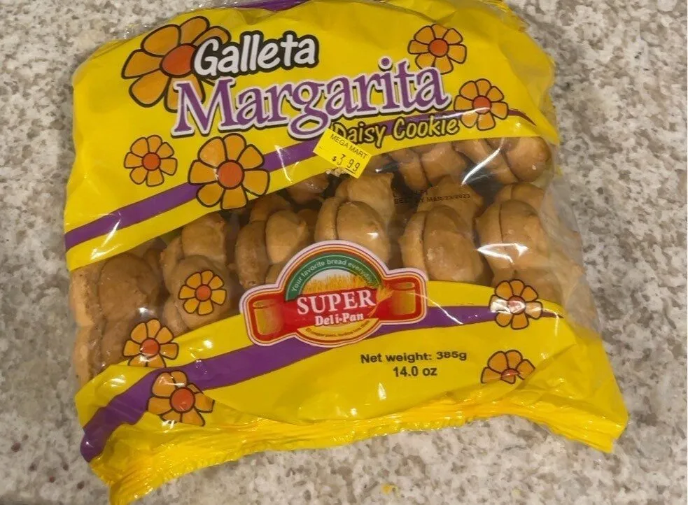 Galleta margarita daisy cookie