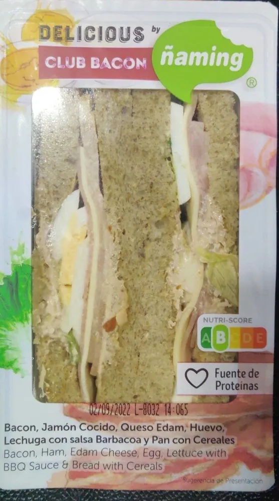Delicious Club bacon